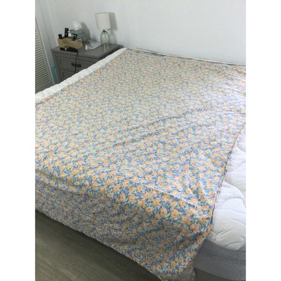 Vintage Discontinued Croscill Fiesta Flat Sheet Twin Size - Picture 1 of 5